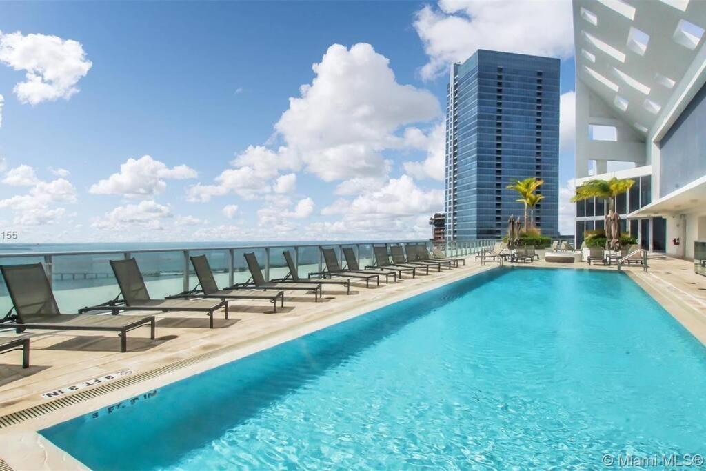 Lovely Upscale Condo Gorgeous View 2Bd 2Bath In Brickell Miami Exteriér fotografie